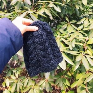 cute little black beanie